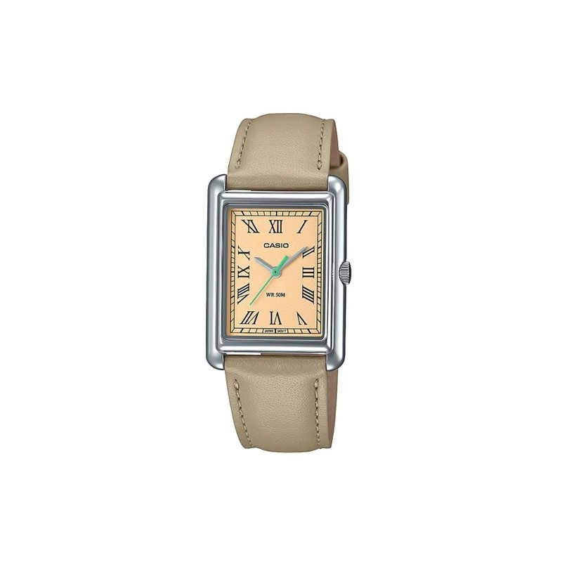 CASIO COLLECTION Mod. LADY TANK, LEATHER - CREAM LTP-B165L-5BVEF
